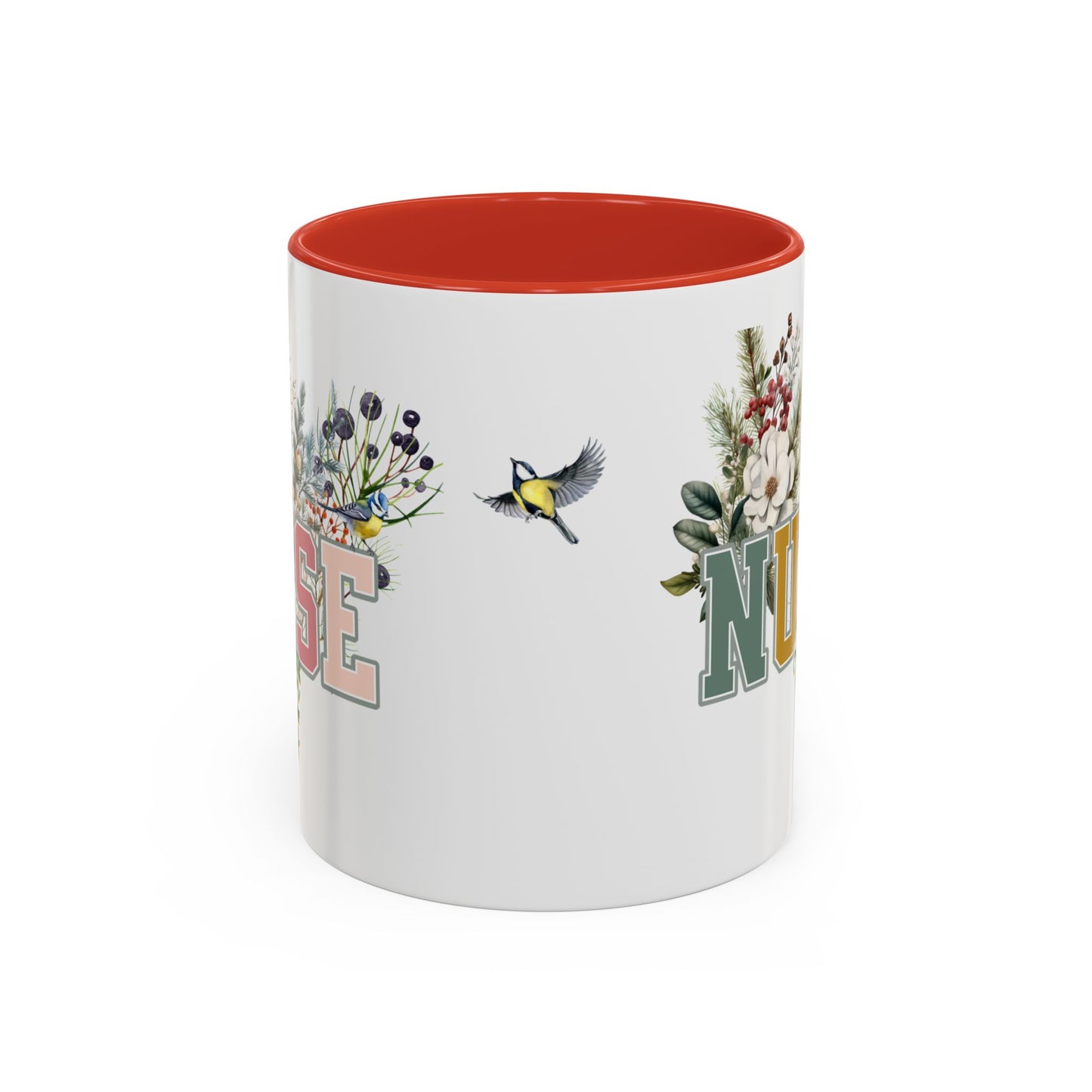 Elegant Coffee Mug, Ceramic Tea Cup, Kitchen Decor, Tea Lover Present, Nurse gift, Nurse appreciation gift.