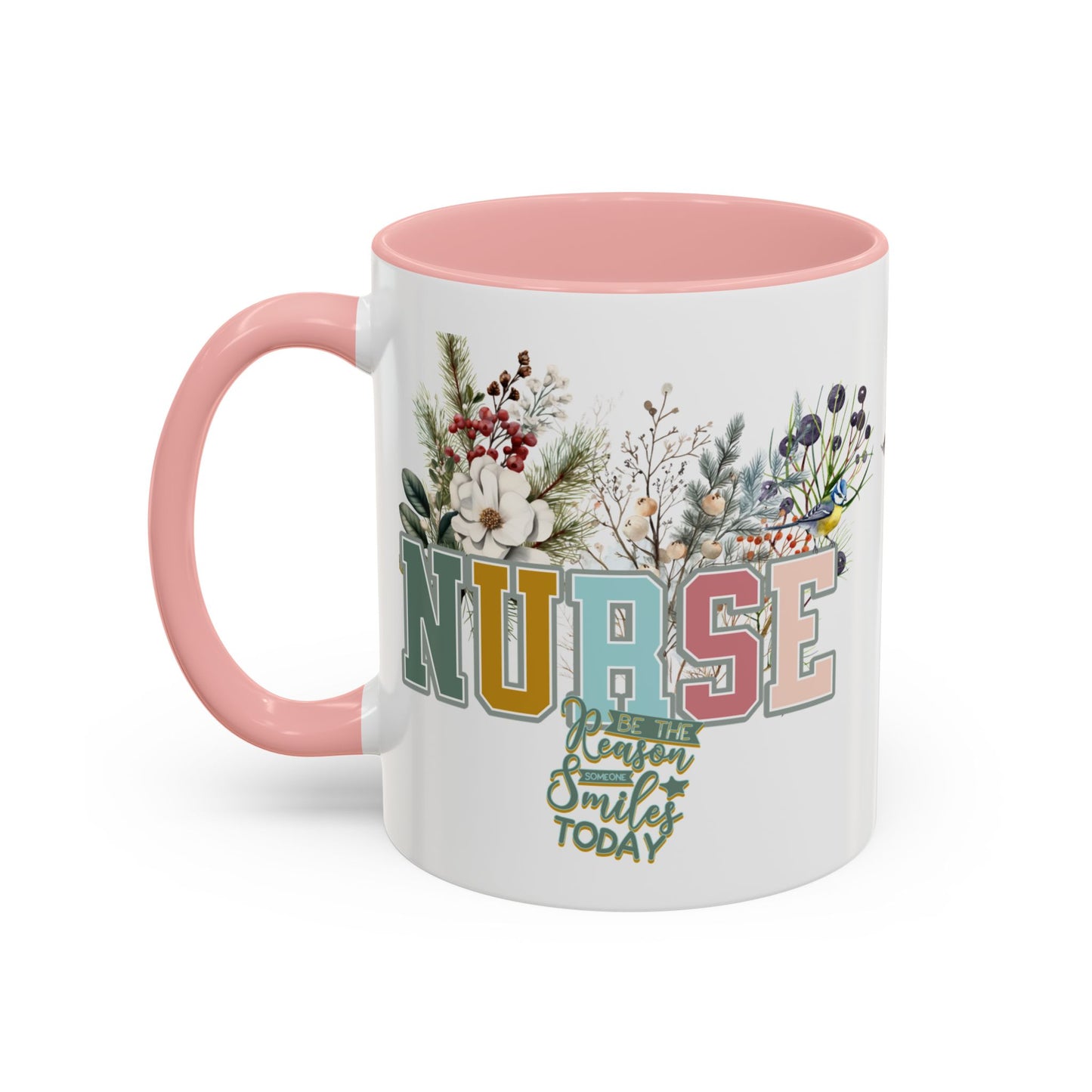 Elegant Coffee Mug, Ceramic Tea Cup, Kitchen Decor, Tea Lover Present, Nurse gift, Nurse appreciation gift.