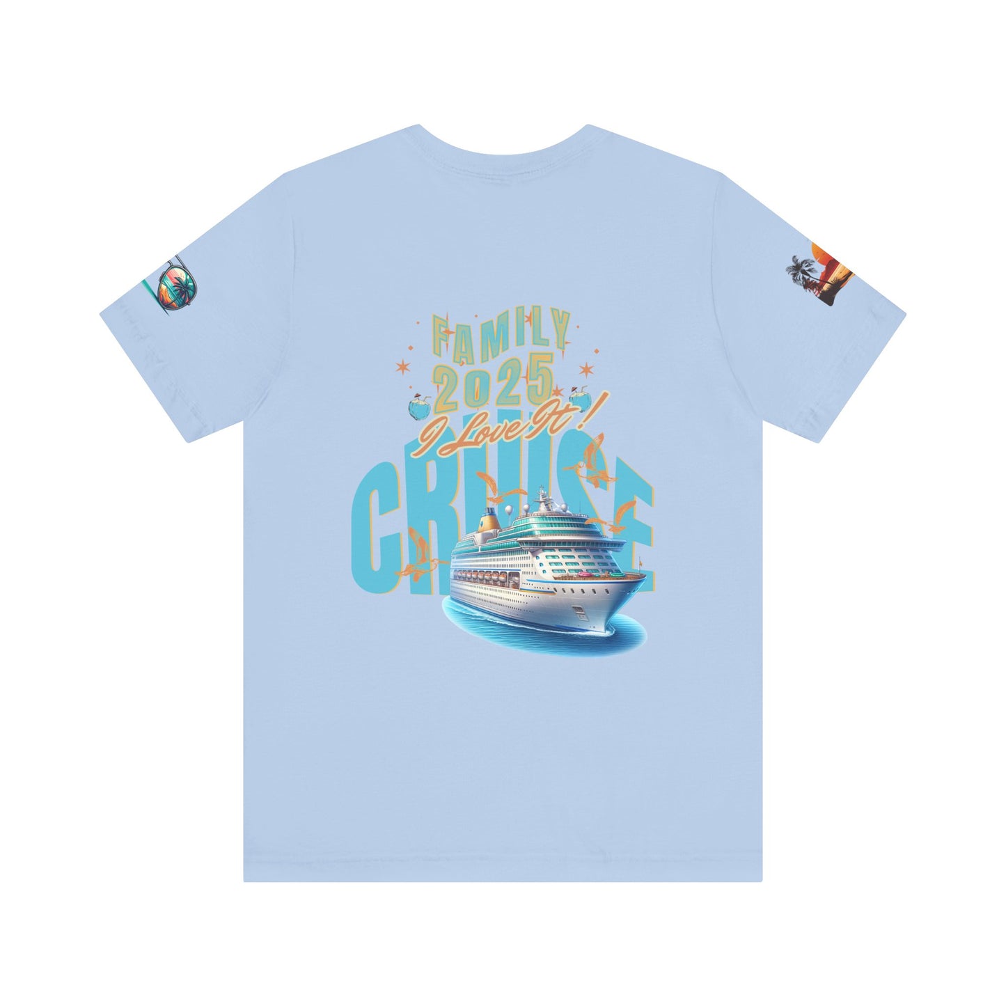 Family Cruise Unisex Tee, Family Vacation T-Shirt, Family Union Shirt, Beach Trip Top, Summer Holiday Apparel