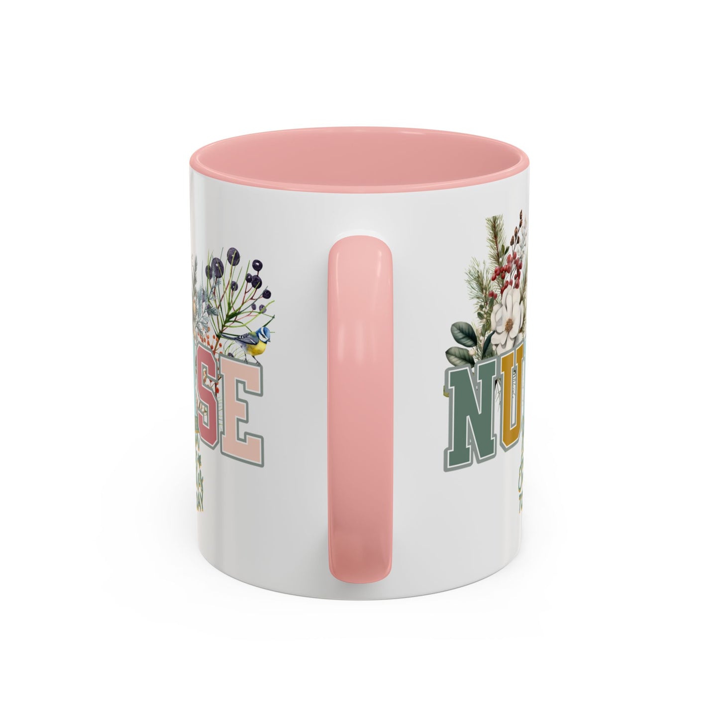 Elegant Coffee Mug, Ceramic Tea Cup, Kitchen Decor, Tea Lover Present, Nurse gift, Nurse appreciation gift.