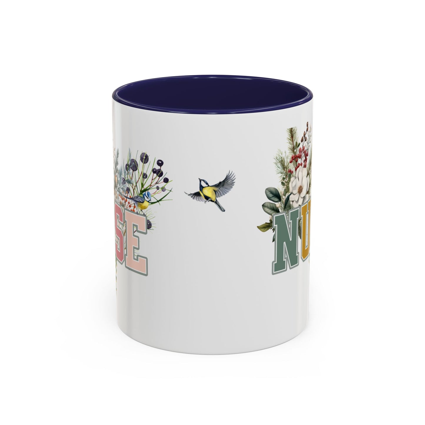 Elegant Coffee Mug, Ceramic Tea Cup, Kitchen Decor, Tea Lover Present, Nurse gift, Nurse appreciation gift.