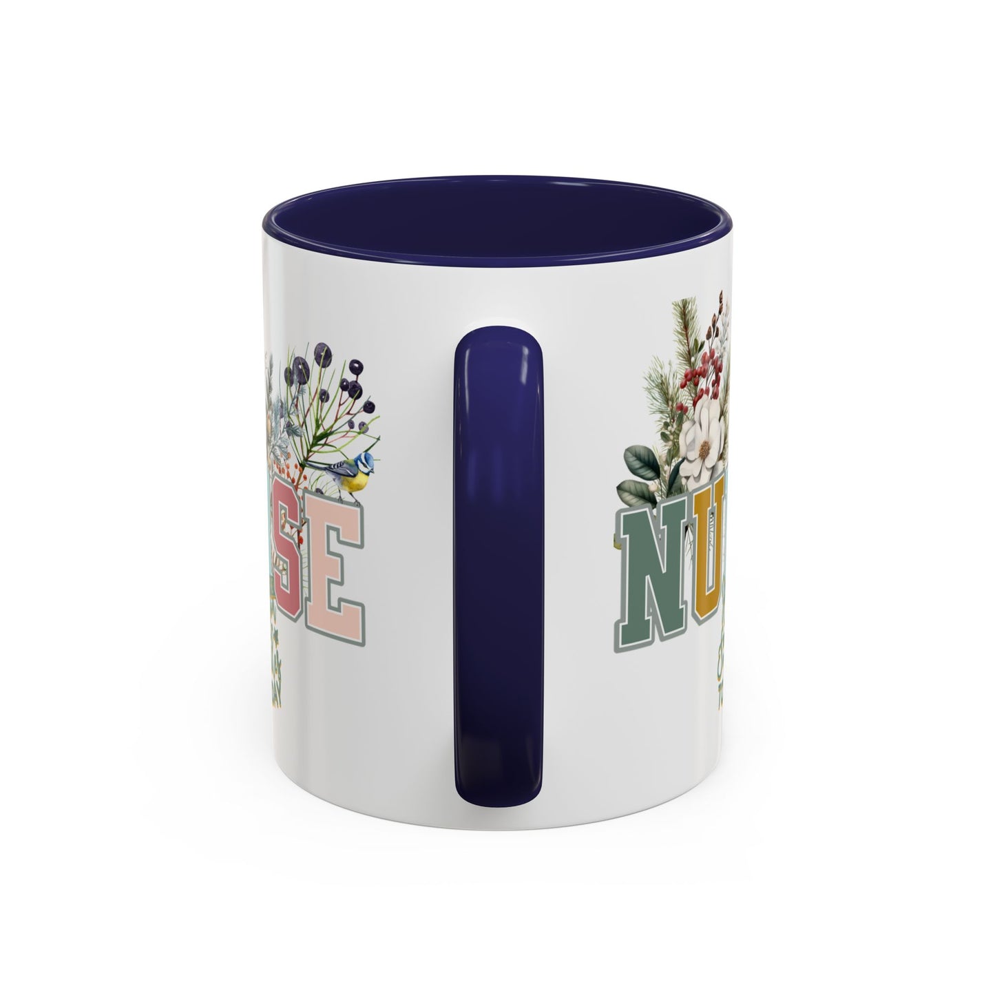 Elegant Coffee Mug, Ceramic Tea Cup, Kitchen Decor, Tea Lover Present, Nurse gift, Nurse appreciation gift.