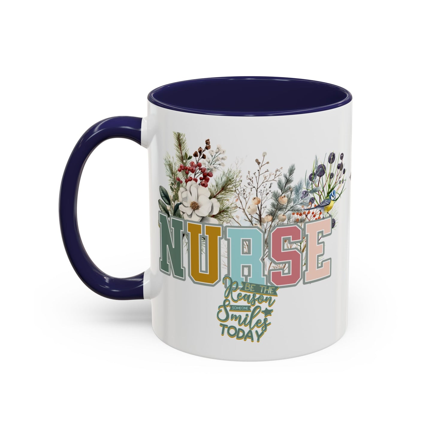 Elegant Coffee Mug, Ceramic Tea Cup, Kitchen Decor, Tea Lover Present, Nurse gift, Nurse appreciation gift.