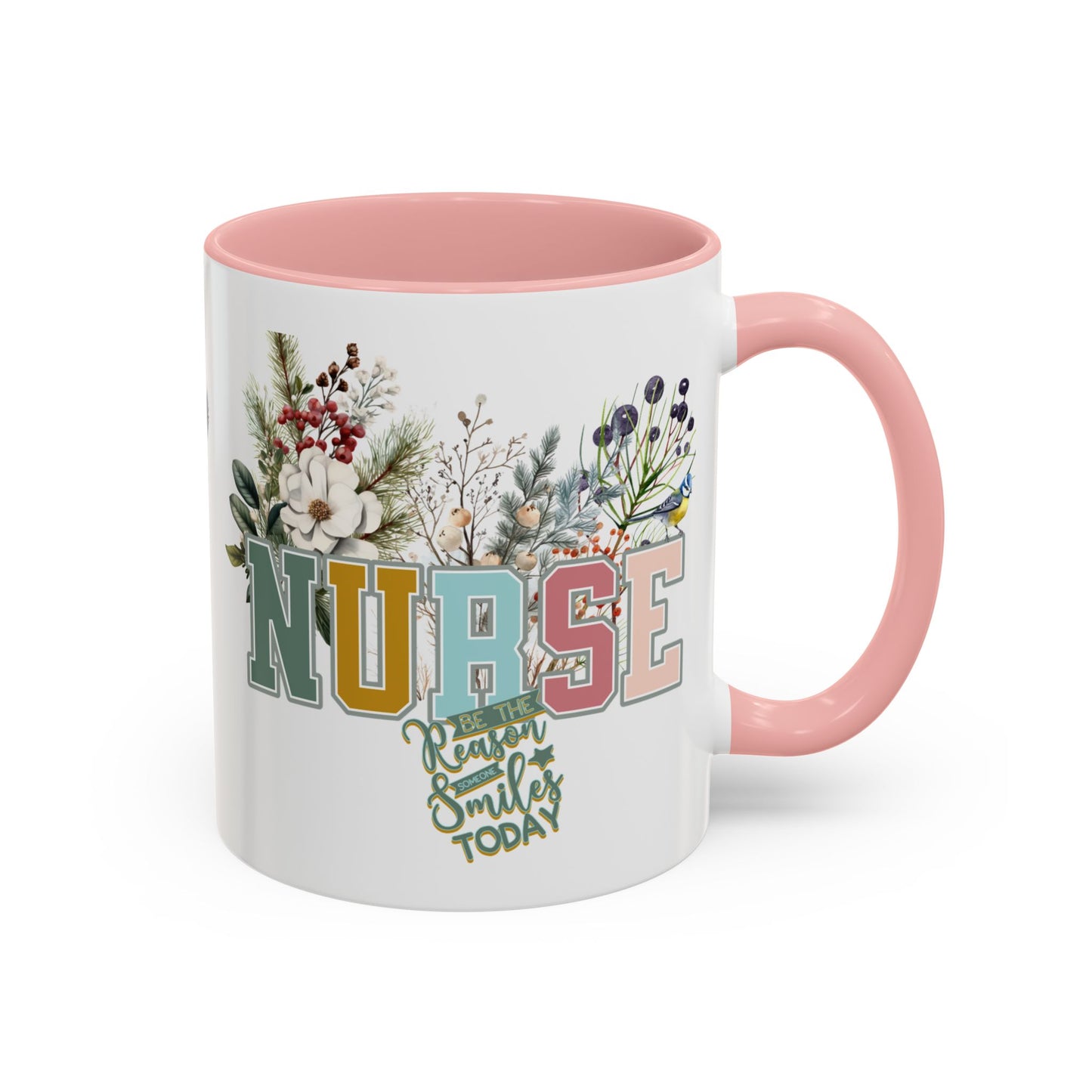 Elegant Coffee Mug, Ceramic Tea Cup, Kitchen Decor, Tea Lover Present, Nurse gift, Nurse appreciation gift.