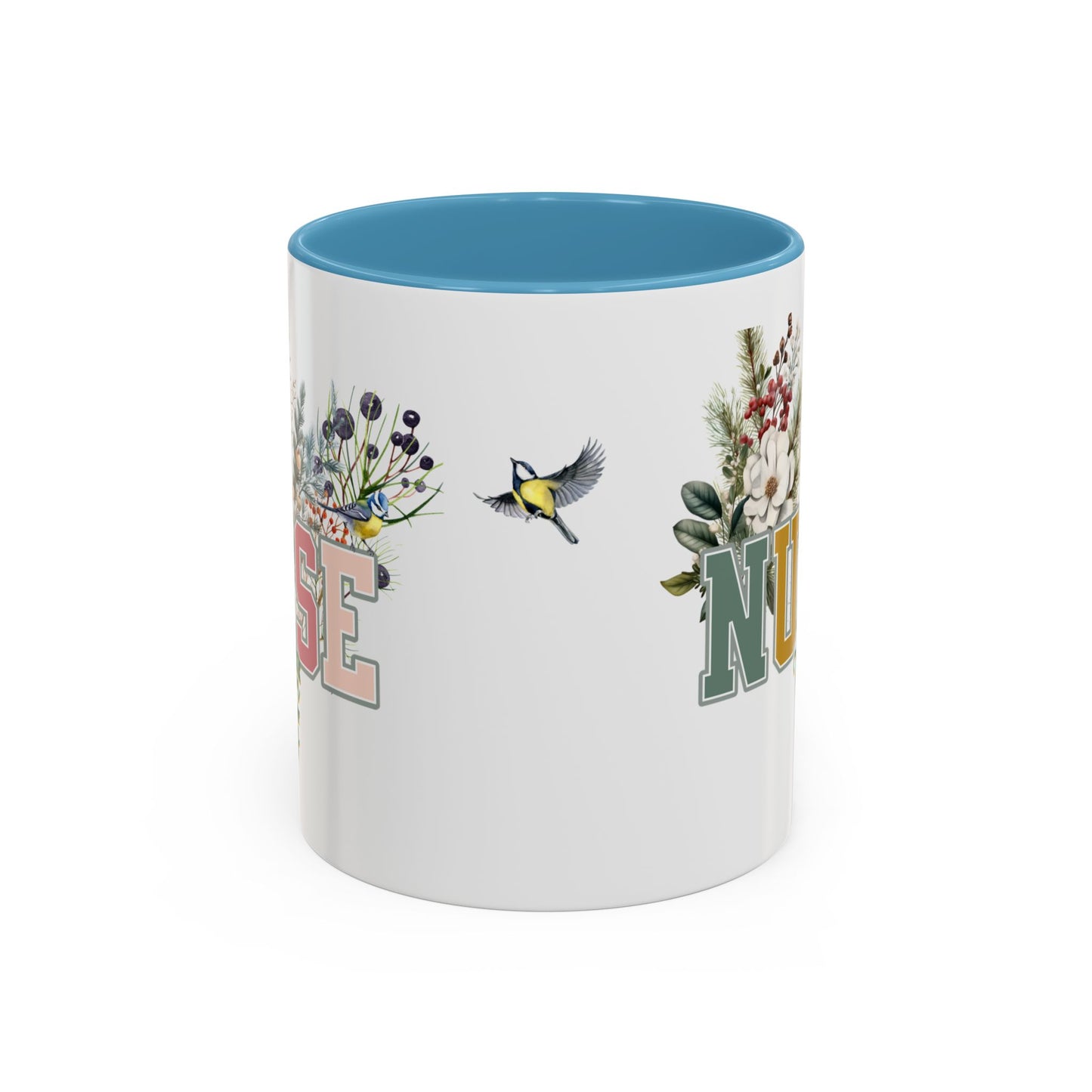 Elegant Coffee Mug, Ceramic Tea Cup, Kitchen Decor, Tea Lover Present, Nurse gift, Nurse appreciation gift.