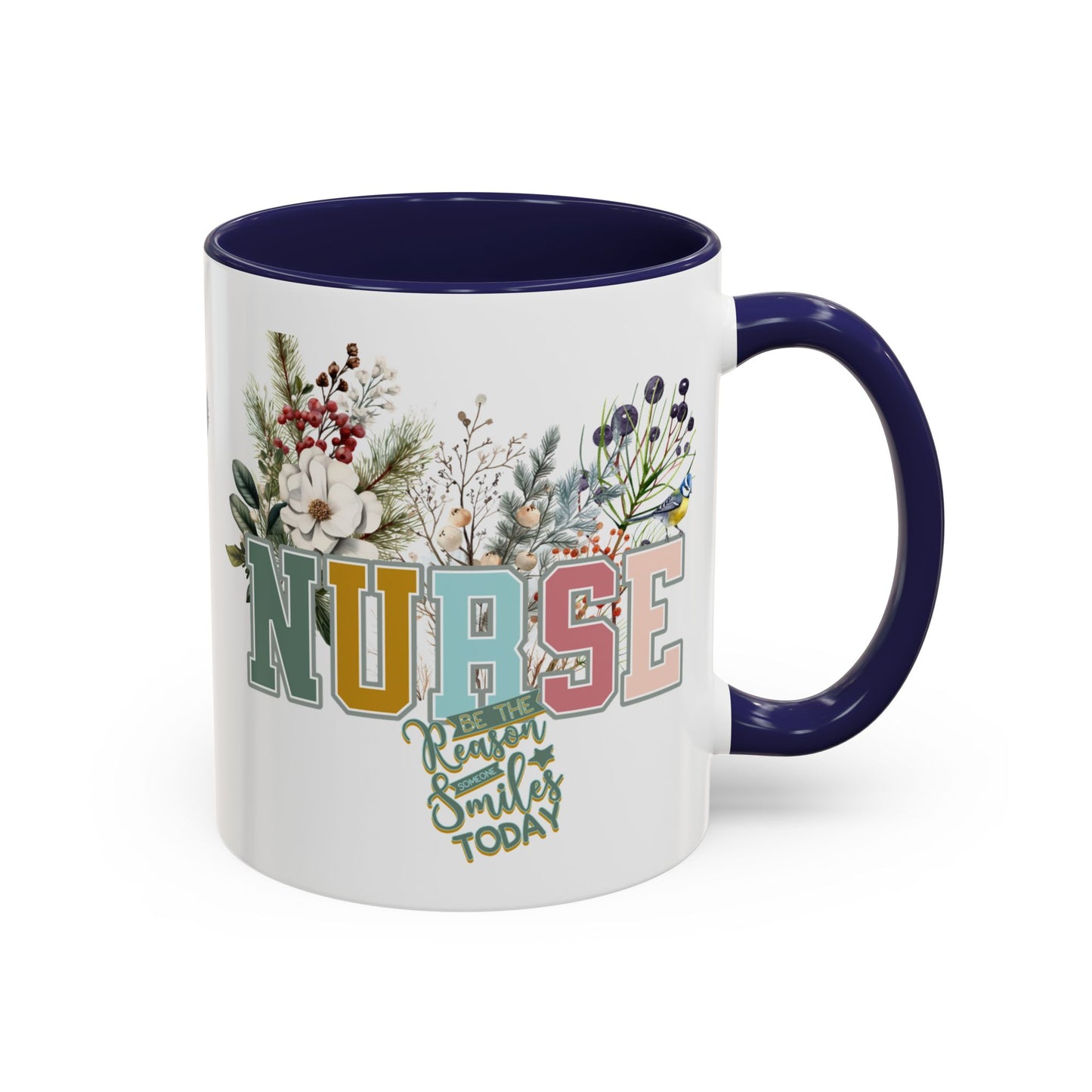 Elegant Coffee Mug, Ceramic Tea Cup, Kitchen Decor, Tea Lover Present, Nurse gift, Nurse appreciation gift.