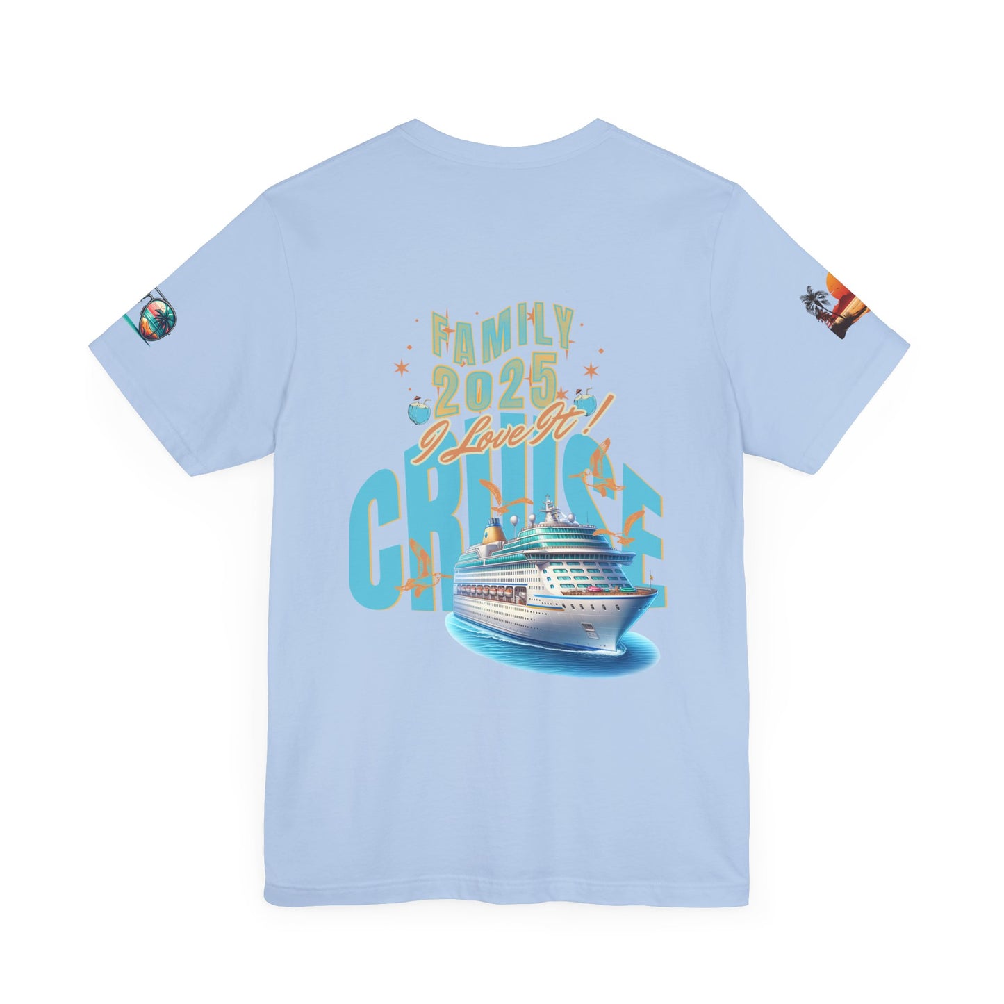 Family Cruise Unisex Tee, Family Vacation T-Shirt, Family Union Shirt, Beach Trip Top, Summer Holiday Apparel