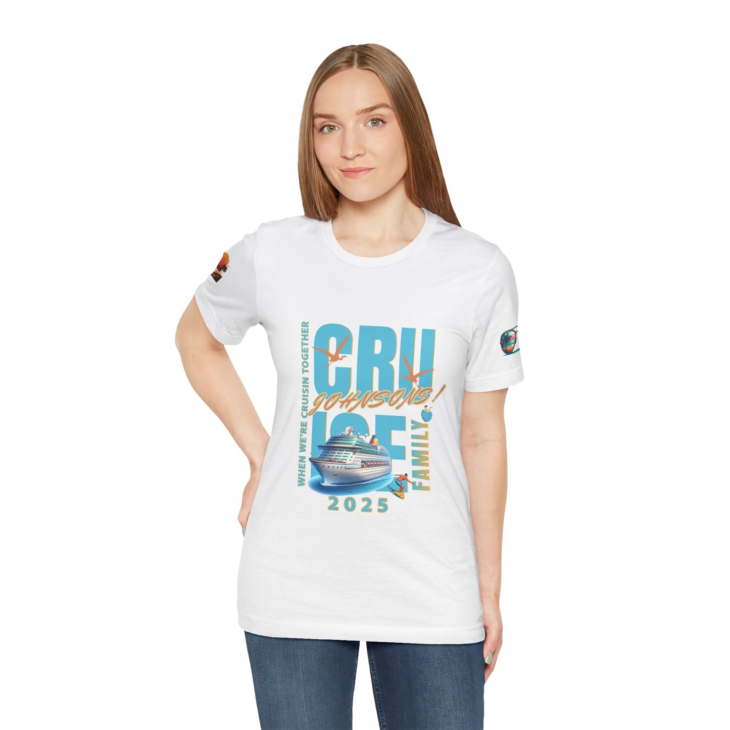 Family Cruise Unisex Tee, Family Vacation T-Shirt, Family Union Shirt, Beach Trip Top, Summer Holiday Apparel